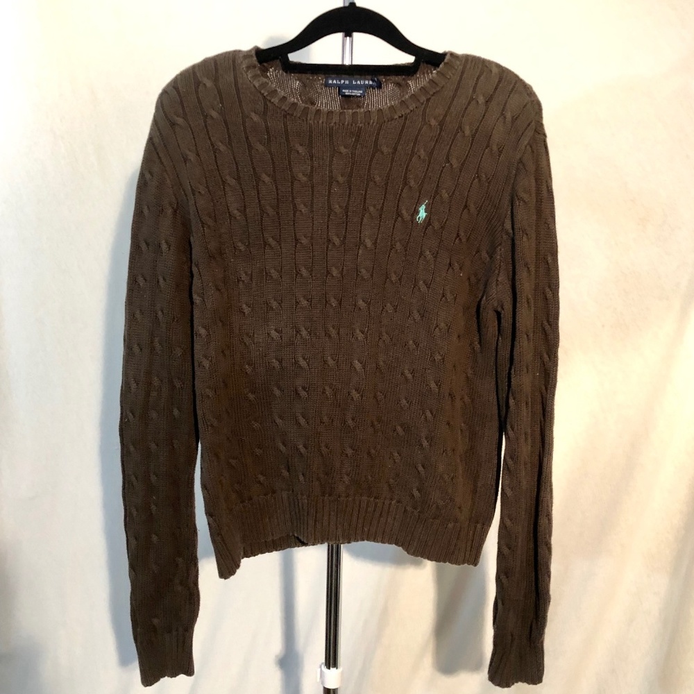 Ralph Lauren Cotton Knit Classic Logo Sweater